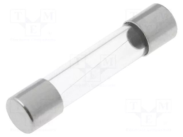 Fuse: fuse; 12A; 250VAC; time-lag; cylindrical,glass; 6.3x32mm SIBA ZGT-12A