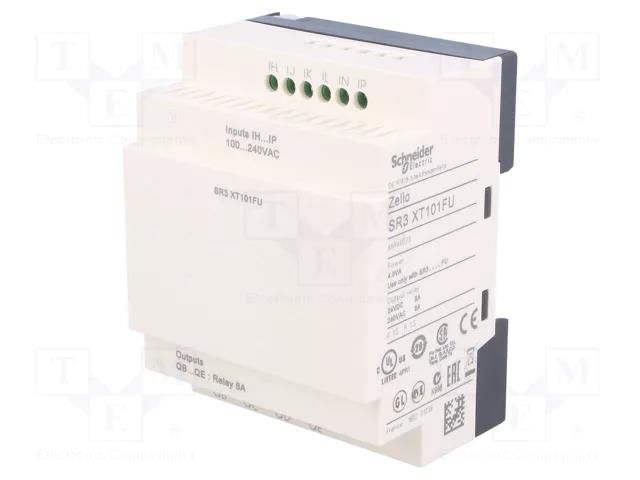 Module: extension; IN: 6; OUT: 4; OUT 1: relay; 100÷240VAC; IP20 SCHNEIDER ELECTRIC SR3XT101FU