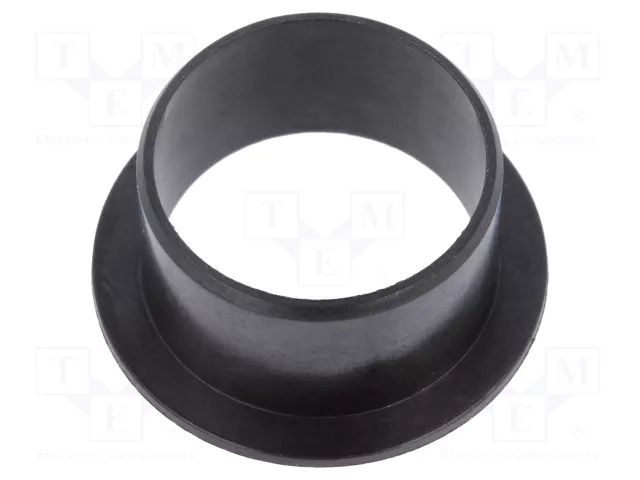 Bearing: sleeve bearing; with flange; Øout: 20mm; Øint: 18mm; black IGUS XFM-1820-12