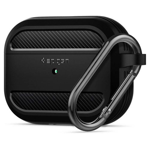 Spigen Rugged Armor Case for Apple AirPods Pro 1 - Matte Black, Spigen 8809685624028 8809685624028