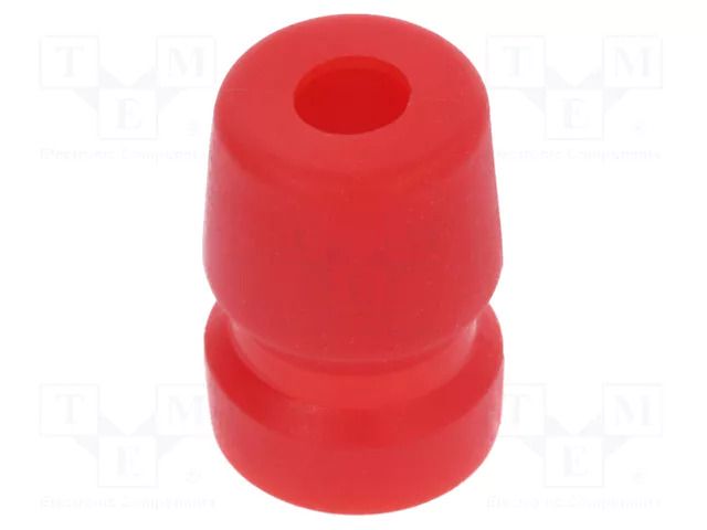 Strain relief; Jack connectors,XLR connectors; red AMPHENOL AC-GROMMET-RED