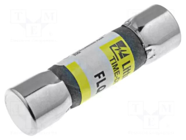 Fuse: fuse; 250mA; 500VAC; time-lag; 10.3x38mm LITTELFUSE 0FLQ.250T