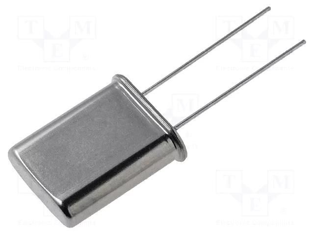 Resonator: quartz; 11.0592MHz; ±20ppm; 20pF; THT; HC49 IQD FREQUENCY PRODUCTS 11.059M-HC49R