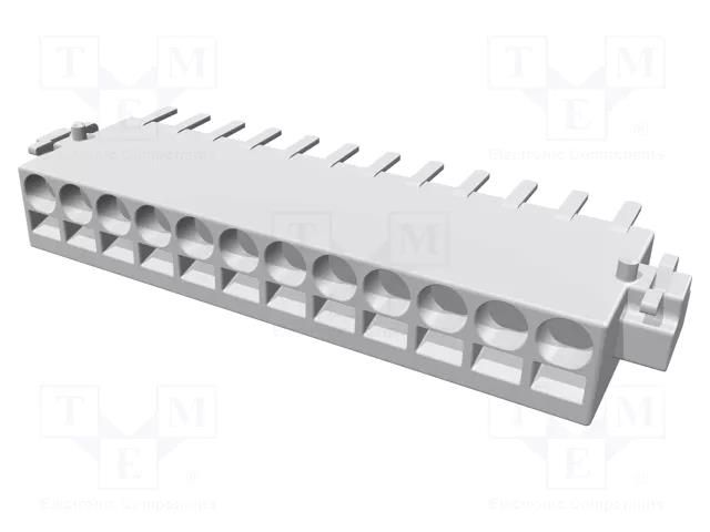 Connector: wire-board; female; PIN: 12; 2.54mm; har-flexicon®; SMT HARTING 14011213102000