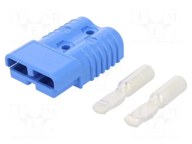 Connector: wire-wire; plug; SB® 175; hermaphrodite; PIN: 2; crimped ANDERSON POWER PRODUCTS 6326G6