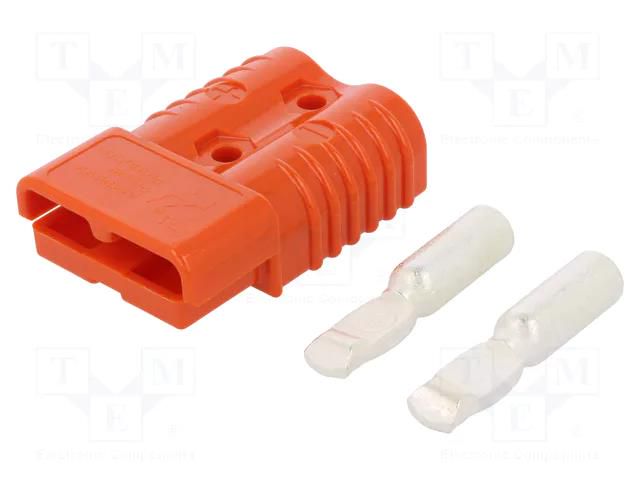 Connector: wire-wire; plug; SB® 175; hermaphrodite; PIN: 2; crimped ANDERSON POWER PRODUCTS 6327G6