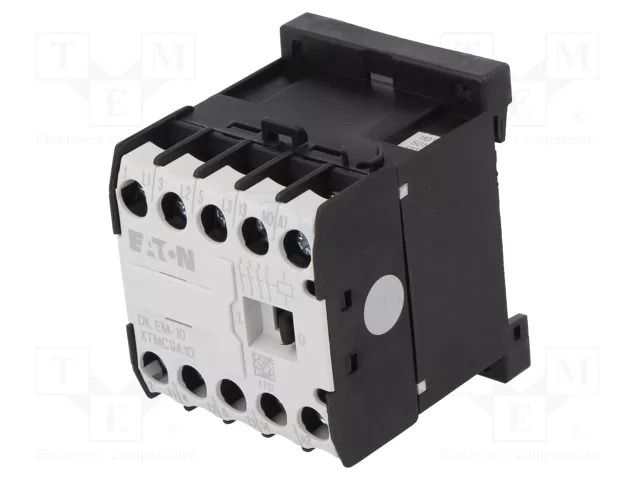 Contactor: 3-pole; NO x3; Auxiliary contacts: NO; 110VAC; 8.8A EATON ELECTRIC DILEM-10-110VAC