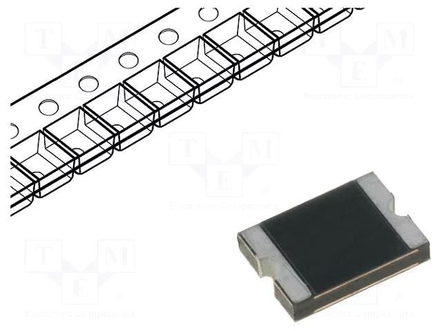 Fuse: PTC polymer; 500mA; SMD; 1206L LITTELFUSE 1206L050YR