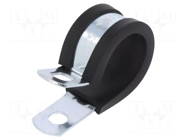 Fixing clamp; ØBundle : 20.6÷22.2mm; W: 13mm; steel; SL; W1 MPC INDUSTRIES MPC-LKD1511
