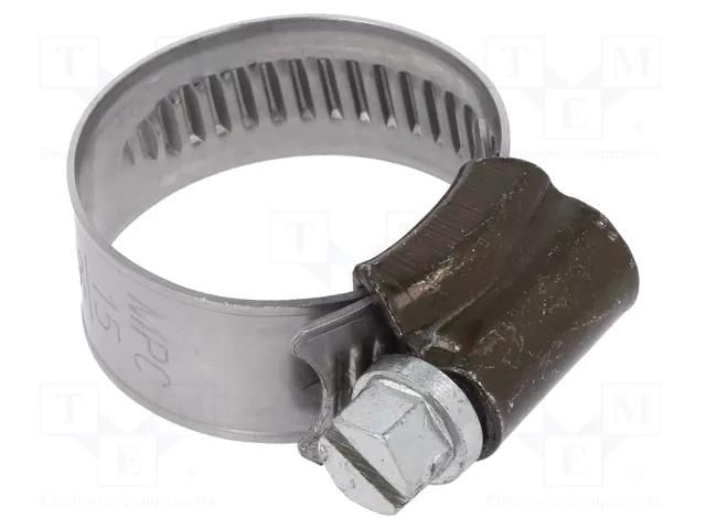 Worm gear clamp; W: 9mm; Clamping: 15÷25mm; steel; ST; W1; DIN 3017 MPC INDUSTRIES MPC-ST015