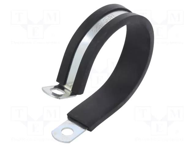 Fixing clamp; ØBundle : 44.5÷47mm; W: 13mm; steel; SL; W1; DIN 3016 MPC INDUSTRIES MPC-LKD1523