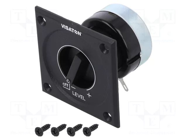 Potentiometer: shaft; Features: stereo VISATON VS-LC57