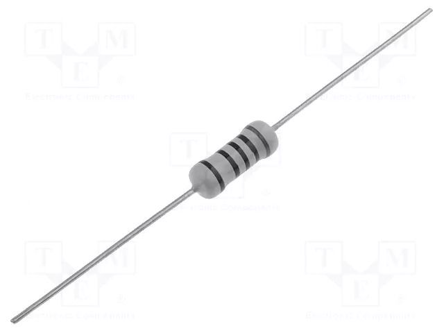 Resistor: metal film; THT; 910Ω; 2W; ±1%; Ø0.7x25mm; Ø5x12mm; axial ROYALOHM 2W-910R-1%
