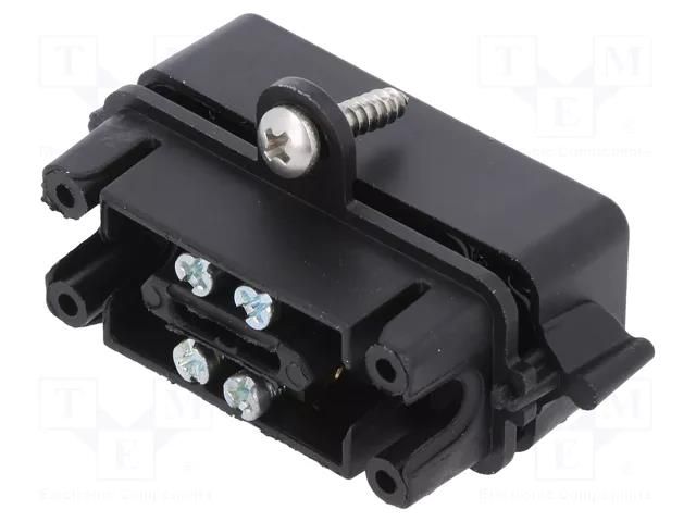 Gel cable joint; RELICON; polyamide; IP68; black; Y: 44mm; X: 18mm HELLERMANNTYTON RELILIGHT-V2.75-I1