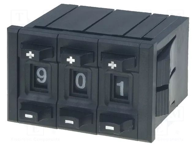 Potentiometer: decade; 5kΩ; 2W; ±3%; linear; No.of el.turns: 10 BOURNS 3683S-1-502L