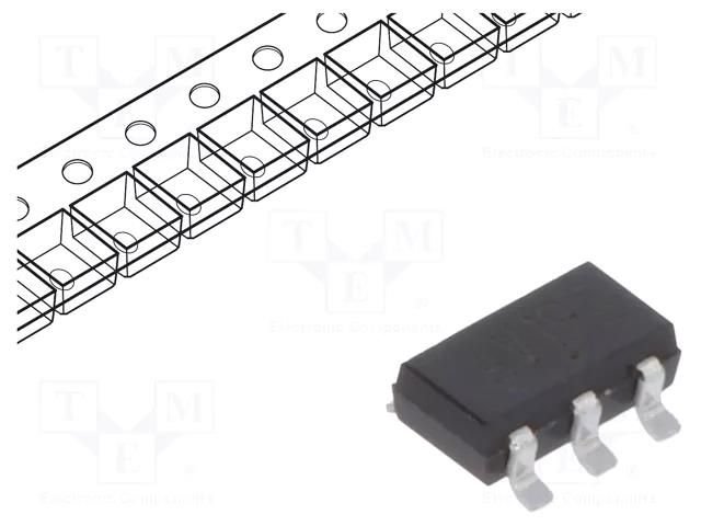 IC: digital; decoder,demultiplexer; CMOS,TTL; SMD; TSOP6; LVC NEXPERIA 74LVC1G19GV.125