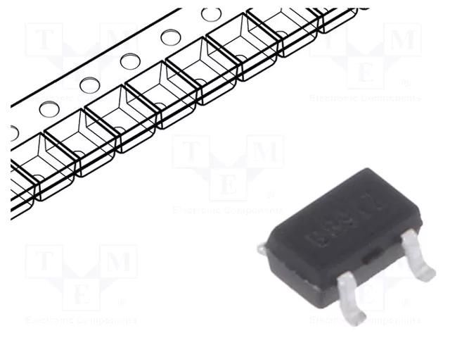IC: digital; NOT; Ch: 1; SMD; SOT353; 4.5÷5.5VDC; -40÷125°C; AHC DIODES INCORPORATED 74AHCT1G04SE-7