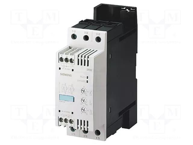 Module: softstart; Usup: 200÷480VAC; for DIN rail mounting; 11kW SIEMENS 3RW3026-1BB04
