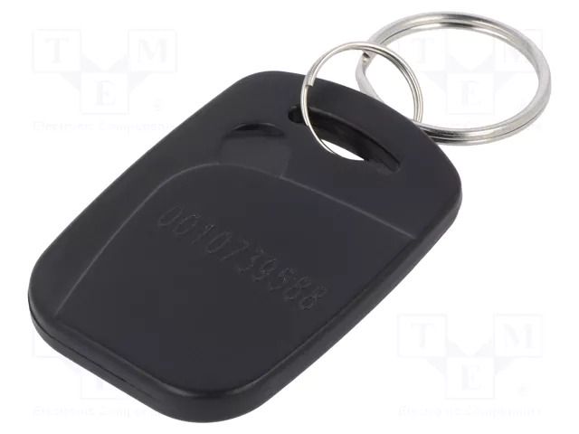 RFID pendant; plastic; black; 125kHz; 8BROM SYSTEM 7 SECURITY S1034N-BK