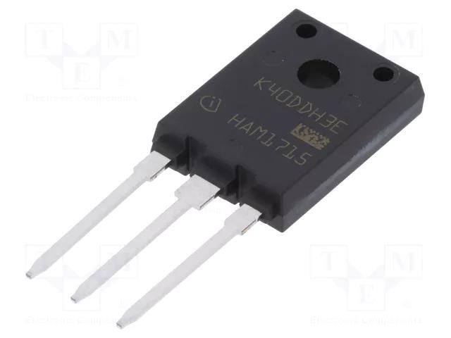 Transistor: IGBT; 600V; 28A; 81W; PG-TO247-3-AI INFINEON TECHNOLOGIES IKFW40N60DH3E