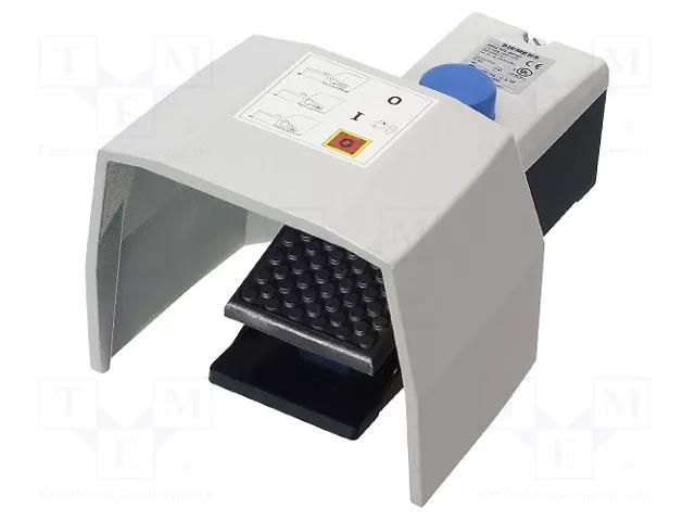Switch: foot; Stabl.pos: 2; SPST-NO x2 + SPST-NC x2; 6A/230VAC SIEMENS 3SE2924-3AA20