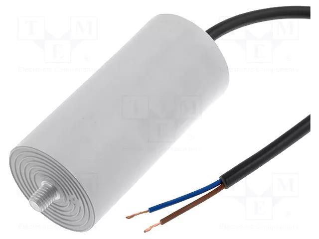 Capacitor: polypropylene; motors, run; 3uF; 425VAC; Ø28x55mm; ±5% DUCATI ENERGIA 4.16.10.03.14