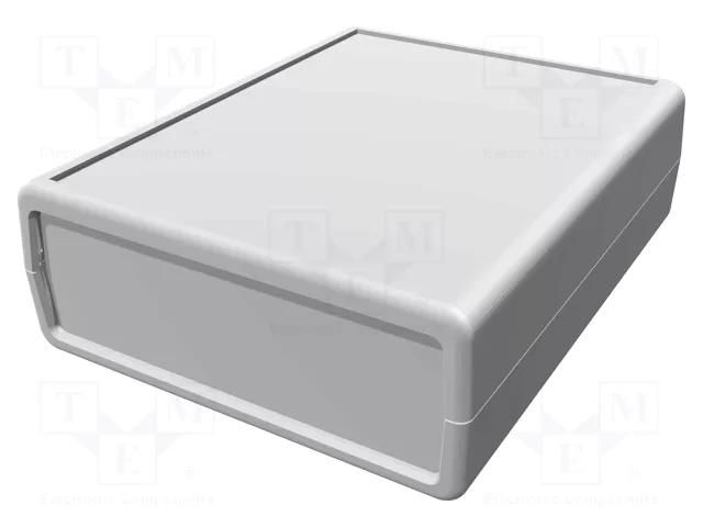 Enclosure: with panel; 1593; X: 77mm; Y: 95mm; Z: 30mm; ABS HAMMOND HM-1593BBTBU