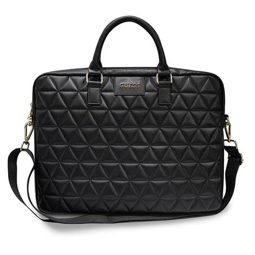Guess Quilted bag for a 16&quot; laptop - black, Guess 3700740469323 3700740469323