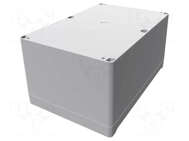 Enclosure: multipurpose; X: 160mm; Y: 240mm; Z: 120mm; 1555; ABS; grey HAMMOND HM-1555VBGY