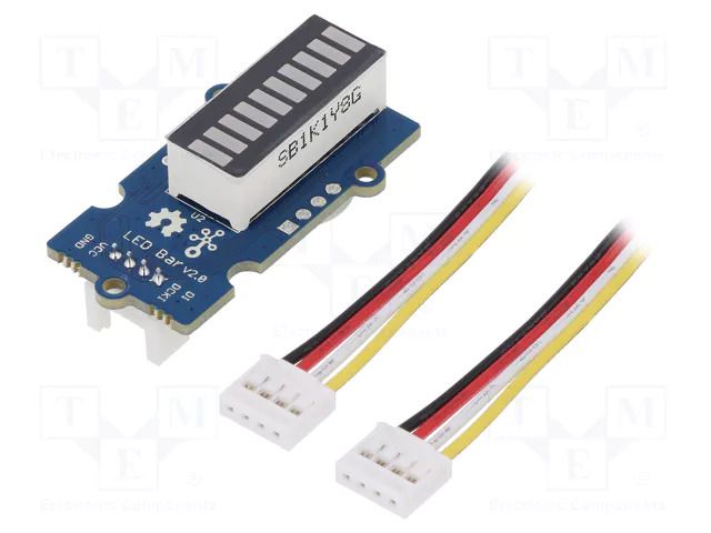 LED; module,wire jumpers; Grove; LED strip; 3.3÷5VDC; Ch: 10; screw SEEED STUDIO SEEED-104020006