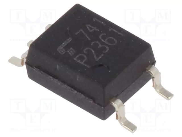 Optocoupler; SMD; Ch: 1; OUT: totem pole; Uinsul: 3.75kV; 15Mbps; SO6 TOSHIBA TLP2361-E-T
