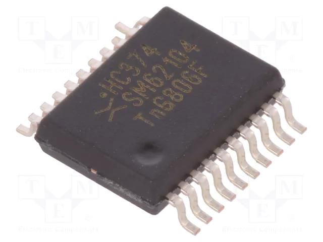 IC: digital; D flip-flop; Ch: 8; CMOS; SMD; SSOP20; tube; HC NEXPERIA 74HC374DB.112