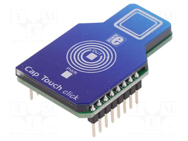 Click board; prototype board; Comp: AT42QT1010; touch sensor MIKROE MIKROE-2888