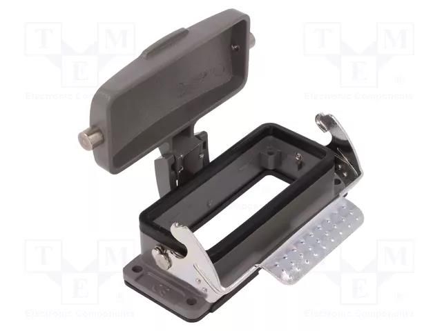 Enclosure: for HDC connectors; size 16B; with latch; with cover MOLEX MX-93601-2574