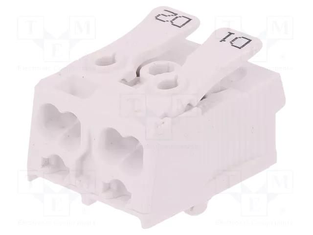 Installation; 24A; 450V; push-in,spring clamp; 0.5÷2.5mm2; ways: 2 ELECTRO TERMINAL SLK3/2/D1-D2