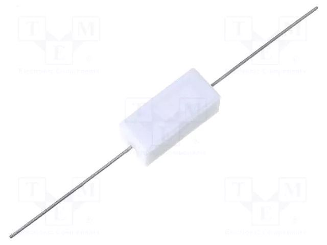 Resistor: wire-wound; cement; THT; 5.1Ω; 5W; ±5%; Ø0.8x35mm ROYALOHM AX5W-5R1