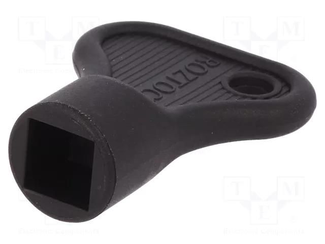 Key; polyamide; Key code: KW8 RST ROZTOCZE 2.KLB-KW8.001PA-07