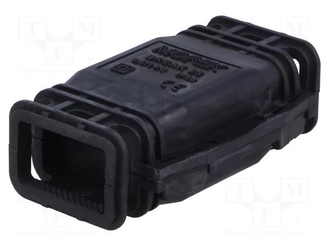 Gel cable joint; BREAK 25; polypropylene PP; IP68; black; Y: 70mm MOREK MBG0025A24