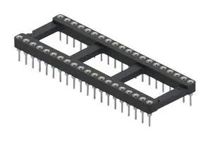 DIP SOCKET, 40POS, 2.54MM, THROUGH HOLE 110-47-640-41-001000