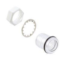 LED LENS, PC, ROUND, TRANSPARENT CMS"444"CTP