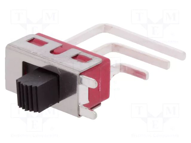 Switch: slide; Pos: 2; SPDT; 3A/250VAC; 6A/28VDC; ON-ON; THT; SL19 CANAL ELECTRONIC SL19-124