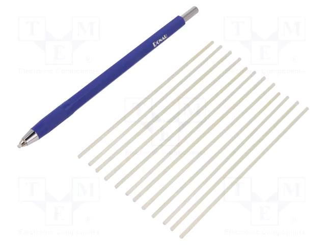 Tool: brush; fiberglass; L: 135mm; Ø: 2mm DONAU ELEKTRONIK D-GPK8