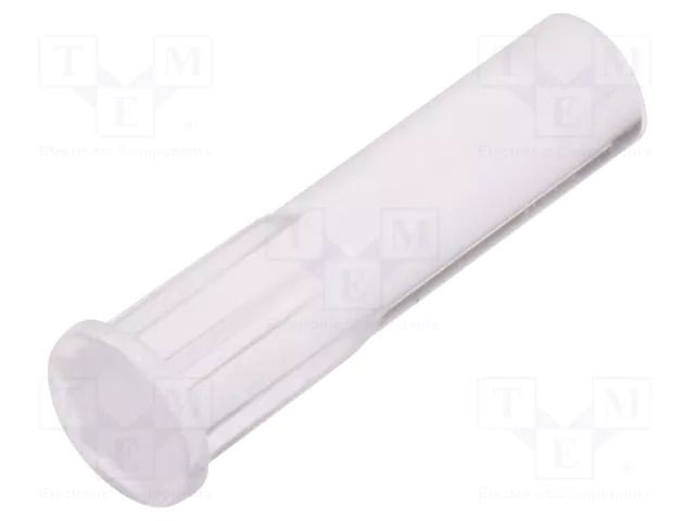 Fiber for LED; Ø3.2mm; L: 10.5mm; round; Front: flat; straight FIX&FASTEN FIX-LEM-167