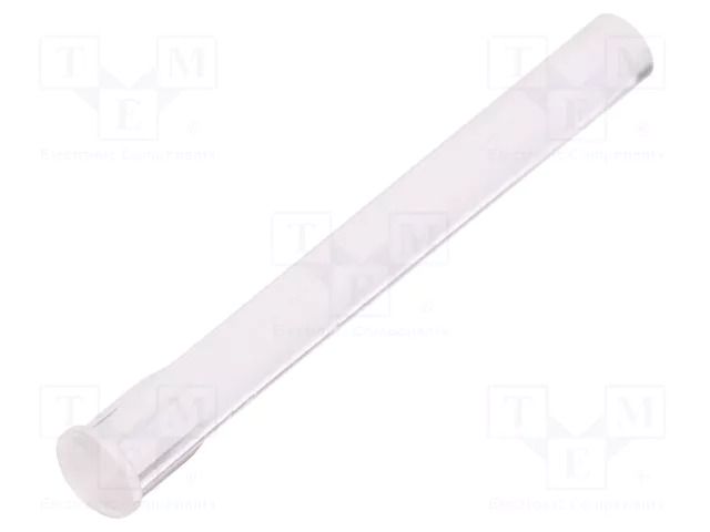 Fiber for LED; Ø3.2mm; L: 25mm; round; Front: flat; straight FIX&FASTEN FIX-LEM-189V0