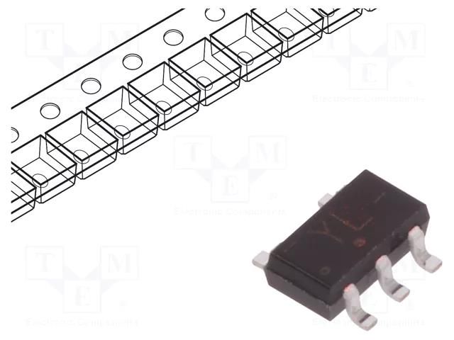 IC: digital; bilateral,SPST; Ch: 1; CMOS,TTL; SMD; SC74A; LVC NEXPERIA 74LVC1G384GV.125