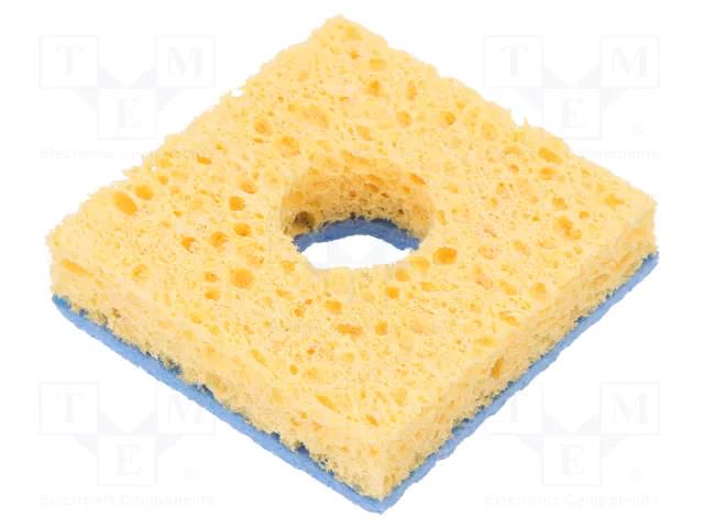 Tip cleaning sponge; for soldering station; 55x55mm ERSA ERSA-SPONGE