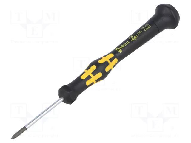 Screwdriver; precision; Microstix®; 00; ESD; Blade length: 40mm WERA WERA.1572ESD/00