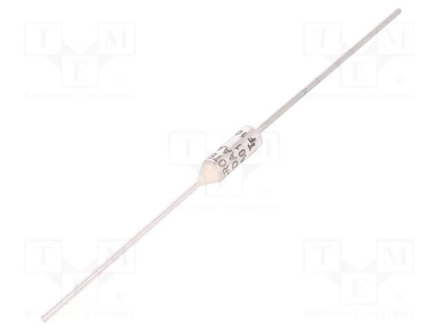 Fuse: thermal; 10A; 250V; 12mm; 104°C ESKA 771.104