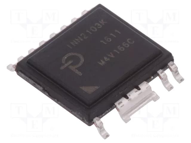 IC: PMIC; AC/DC switcher,SMPS controller; 93÷107kHz; eSOP-R16B POWER INTEGRATIONS INN2103K