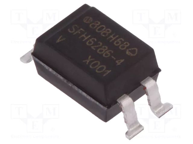Optocoupler; SMD; Ch: 1; OUT: transistor; Uinsul: 5.3kV; Uce: 55V VISHAY SFH6286-4X001